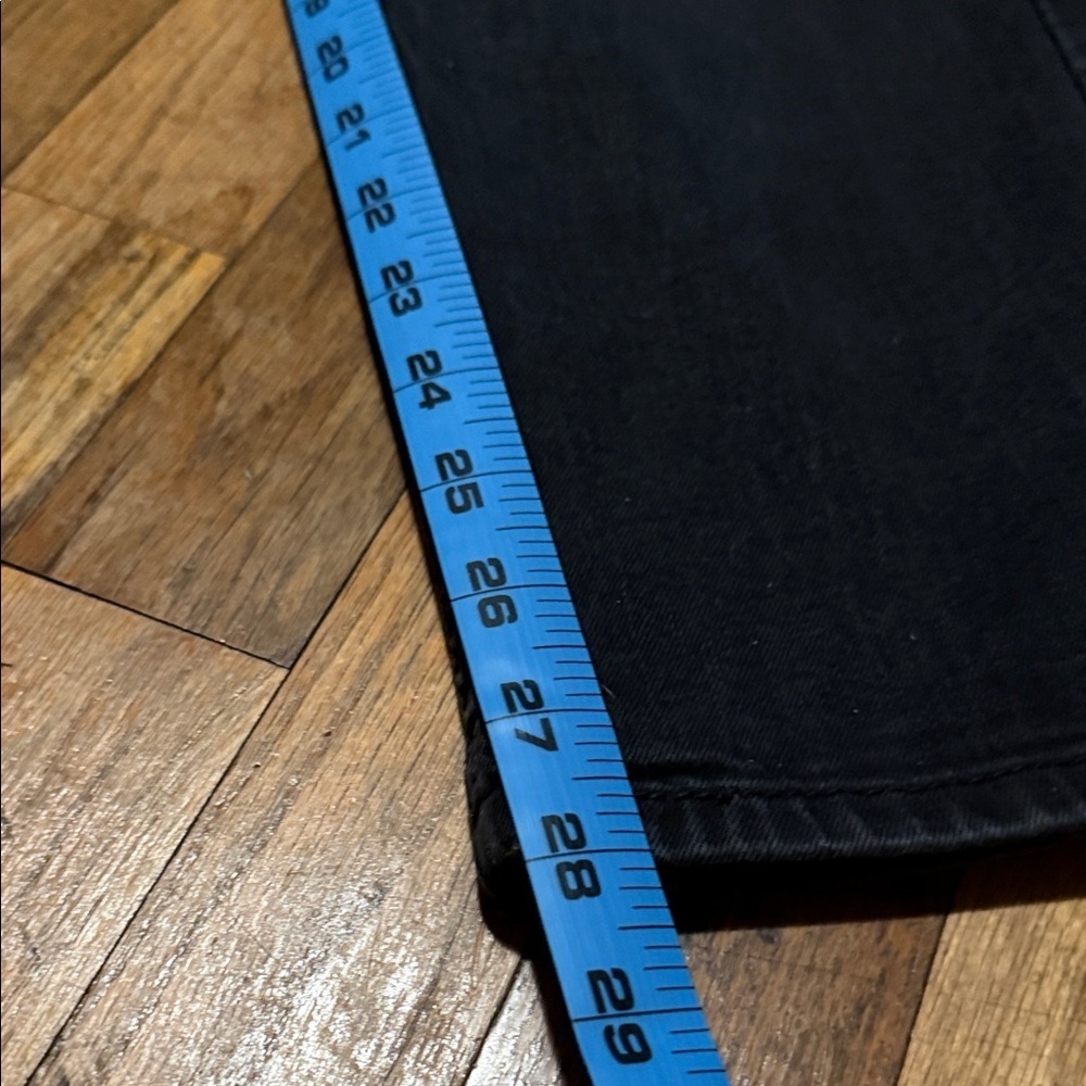 Levi's Men's Black Straight Jeans - Black W36, L30 - Picture 5 of 9